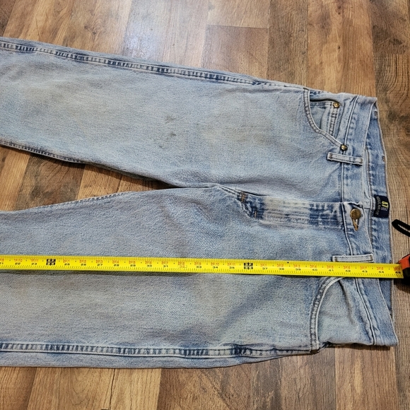Wrangler Men's Western Light Wash Denim Jeans Size 34x36 - Picture 5 of 11